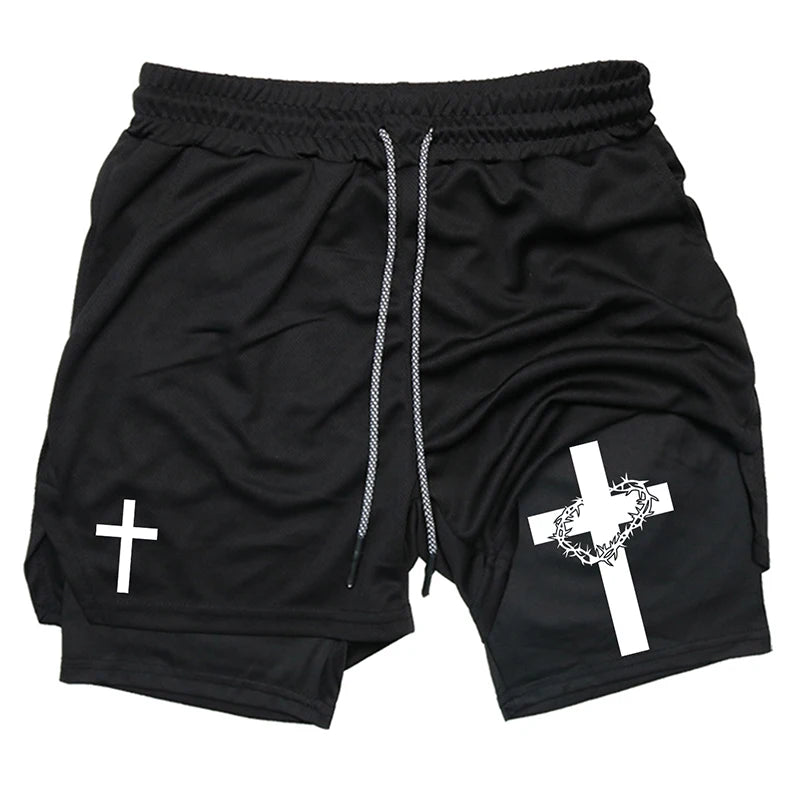 Faith Over Fear Active Shorts
