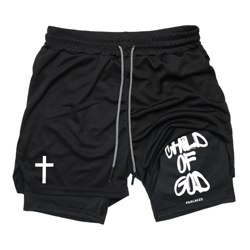 Faith Over Fear Active Shorts