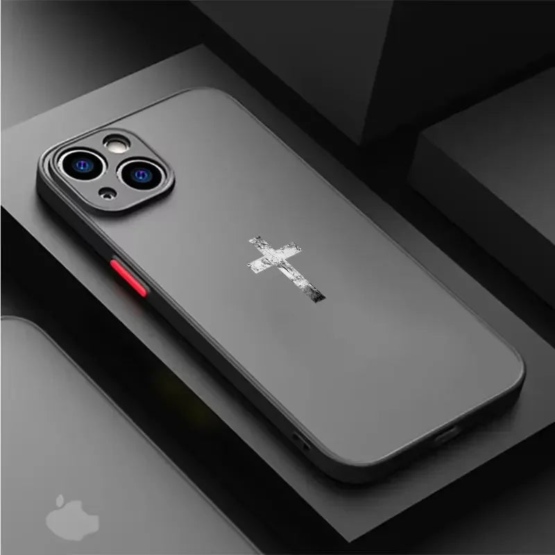 Faith-Inspired Cross iPhone Case
