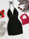Knitted Beach Cover-Up