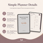 Visionary Maker’s Dream Crafters Undated Digital Planner