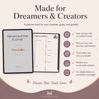 Visionary Maker’s Dream Crafters Undated Digital Planner