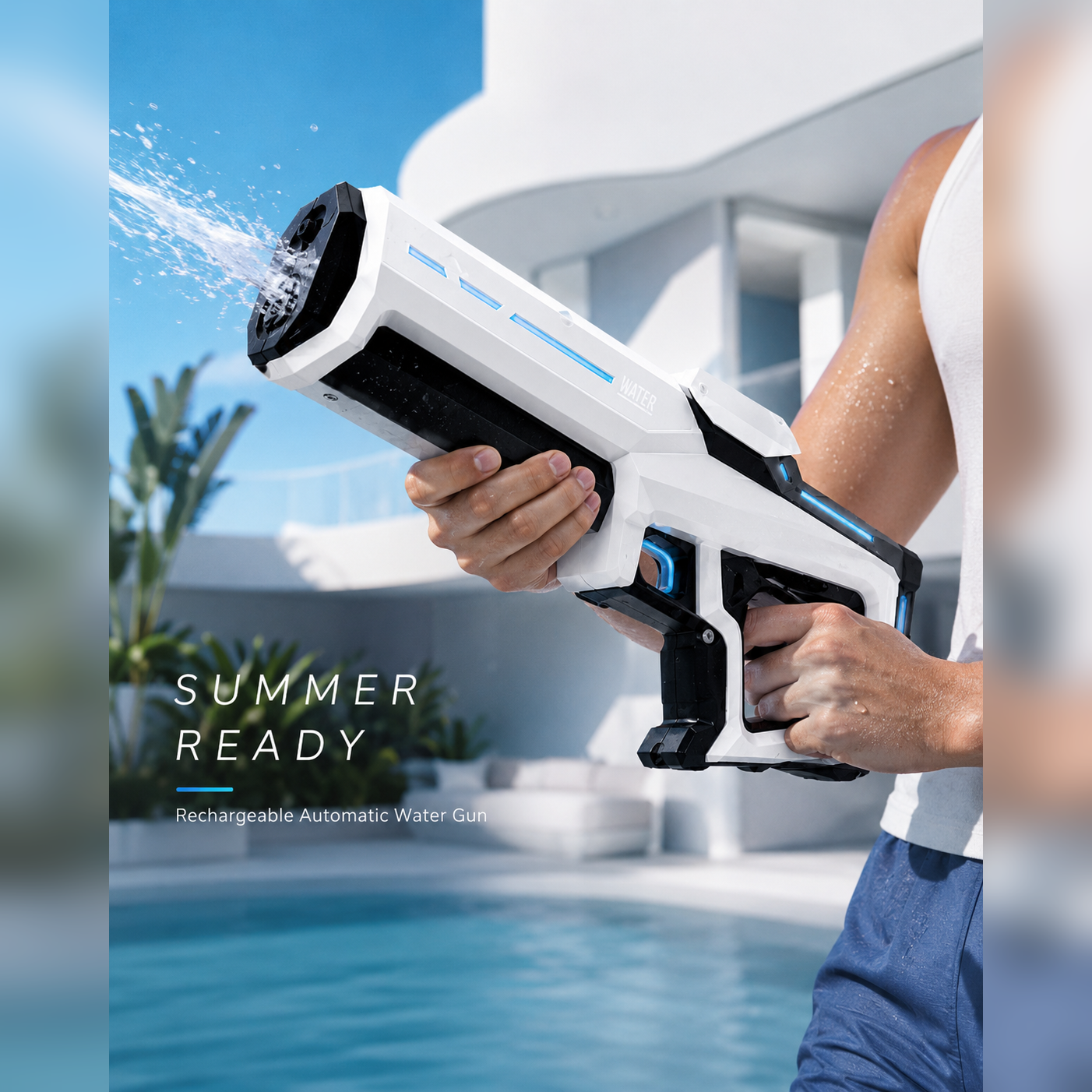 Electric Automatic Water Blaster (Rechargeable)